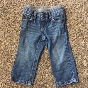Toddler comfort strap jeans